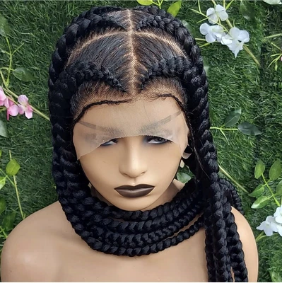 £90 • Buy Braided Wig In Full Lace