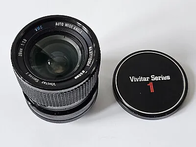 Vivitar 28mm F/1.9 Series 1 LENS Canon Have ISSUES JAPAN Wide Angle • $116