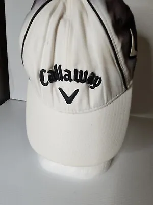 Callaway Golf Embroidered Hat Cap Tour Odyssey New Era White One Size Fits All • $20