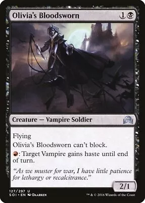 Olivia's Bloodsworn [Shadows Over Innistrad] Magic MTG • $1.30