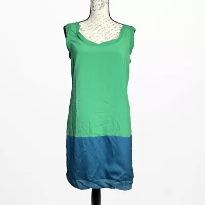 Thakoon X Target Green/Blue Color Block Dress • $10