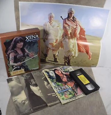 Xena Warrior Princess Fan Club Kit #5 Poster Magazines Chakram Newsletter Etc • £13.95