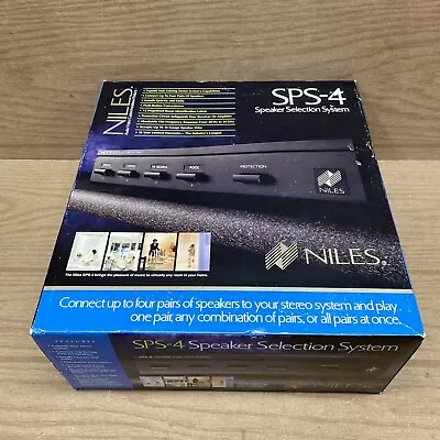 Niles SPS-4 Speaker Selection System - Black NEW OPEN BOX • $26.09