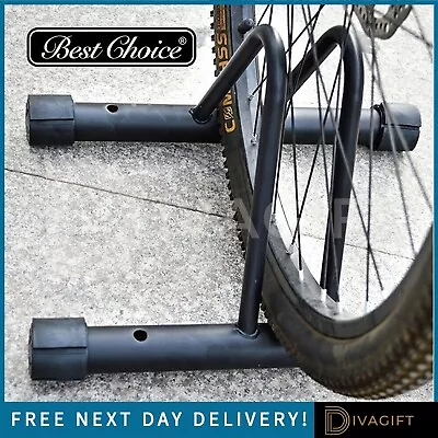 Bike Stand Rack For Bicycle Parking Stand Floor Wall Mount Indoor Outdoor New • £11.65