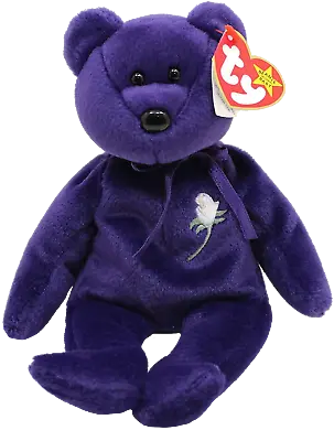 £29.99 • Buy Ty Beanie Babies Princess Purple PRINCESS DIANA  Bear China/PE/CANADIAN W/Space