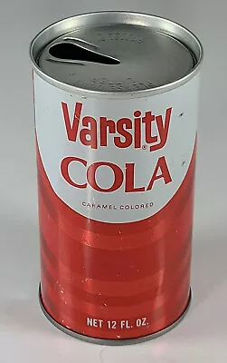 Vintage Varsity Cola Soda Pop Can Straight Steel Graf's Milwaukee WI • $7.99