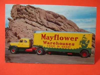 Mayflower Moving Company Postcard And Matchbook Cover 1950 • $3.50