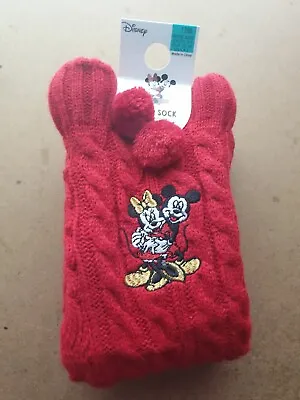 Primark Disney's Womens Mickey And Minnie Slipper Sock. Size UK 2 -5. New. • £12.99