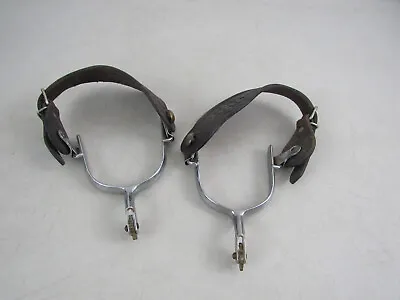 Vintage Used Pair Solid Steel Horse Saddle Stirrups  4  Wide-Made In Korea • $62.26