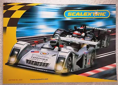 Scalextric Slot Car Catalog Dealer Edition 42 2001 Slot Car Racing Book 42 Pages • $12.99