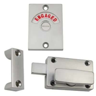 $16.06 • Buy Metlam Toilet Door Lock Indicator Bolt Set - Vacant / Engaged - L547548S