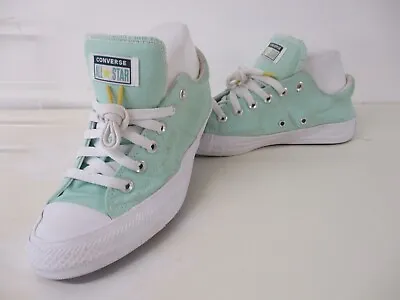 CONVERSE All Star Chuck Taylor Low Top Trainers Aqua Blue Green UK 6 Eur 39 • £25