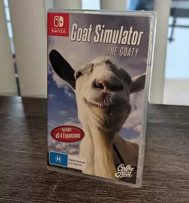 Goat Simulator: The GOATY (Nintendo Switch 2019) Brand New Sealed • $49.99