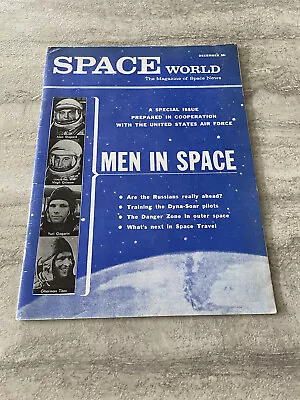 Space World Magazine ~ December ~ Men In Space Rare • $25.44