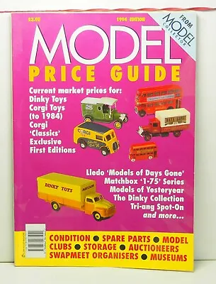 Model Price Guide For 1994 Dinky Corgi Matchbox 130 Pages • $6.15