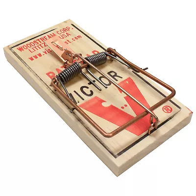 Victor Rat Trap M200 Metal Pedal ( 12 Pack ) Rat Control Traps Pro Rat Traps  • $37.95