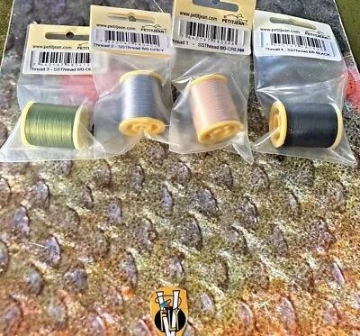 200m Spools Marc Petitjean Split Fly Tying Thread 5 Colour Options • $10.51