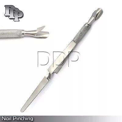 Nail C Curve Pinching Pusher Tool Multi Function Tool Acrylic Nails Pincher • $7.10