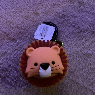 £14 • Buy NEW Bath & Body Works Noise-Making Lion With Mane Rubber Pocket *Bac Holder