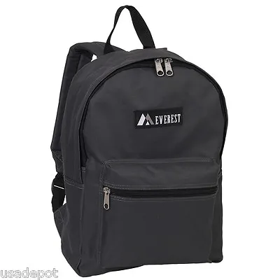 Everest Luggage Basic Backpack - Charcoal • $19.99