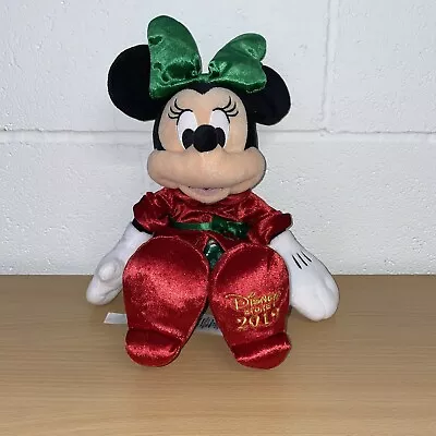 Disney Store Minnie Mouse 2019 Plush Soft Toy Christmas 43cm Tall BNWT • £4.99