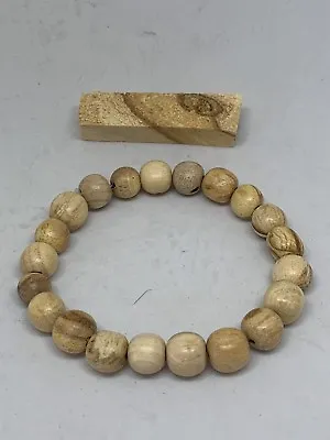 9mm Palo Santo Wood Beads Bracelet Hand-crafted Made For Meditation Relaxation • $13.99