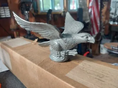 Vintage Cast Eagle Flying W/ Arrows Car Auto Hood Ornament Rat Rod/Hot Rod • $120