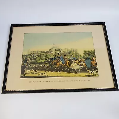 Framed Print His Majesty King George III Returning From Hunting By James Pollard • £24.99