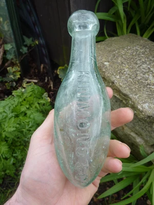 £3 • Buy 6oz KINMOND & Co LEAMINGTON Hamilton Bottle Ginger Beer Codd