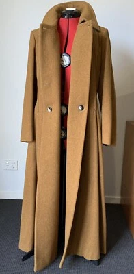 $1500 • Buy HERMES Gold(en) Honey Coloured Coat (Vintage) 42 / 40