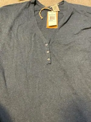 Timberland Mens Long Sleeve Waffle Knit Thermal Cotton T Shirt 5821j-475 Size Xs • $32.50