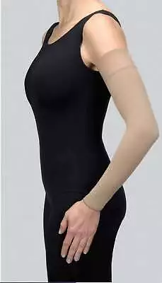 JOBST Bella Strong Armsleeve Silicone Dot Band 20-30mmHg Natural Long Size 10 • $50