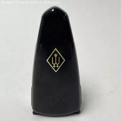 Wittner 836 Black Taktell Key Wind Piccolo Metronome Germany • $16.99