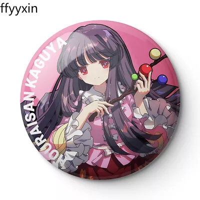 1pc Houraisan Kaguya Anime TouHou Project Badge Itabag Pin Button Gift 58mm • $7.99