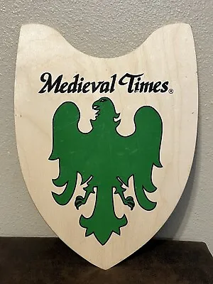 Medieval Times EAGLE Wooden Shield Green Knight Cosplay • $14.99