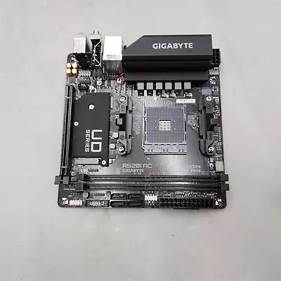 Gigabyte A520I AC (AMD Ryzen AM4/Mini-ITX/Direct 6 Phases Digital PWM) • $46