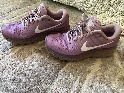 NIB NIKE AIR MAX 2017 Women's Shoe 849560 555 Plum Fog/Lavendar US7 UK4.5 EUR38 • $50