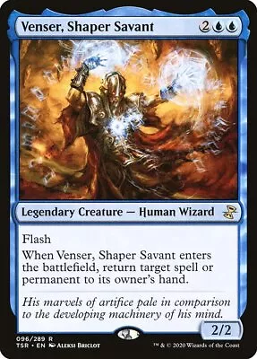 Venser Shaper Savant MTG Time Spiral Remastered Rare NM X1 - Magic Card • $2.98