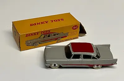 Vintage / Original DINKY TOYS 192 DE SOTO FIREFLITE SEDAN In Original Box • $110