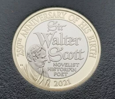 £2 Coin 250th Anniversary Of Sir Walter Scott 2021 Uncirculated • £5