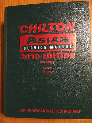 Toyota Scion Pickup Truck 2009-2010 Tune-up Shop Service Repair Manual Book 10 • $99.99