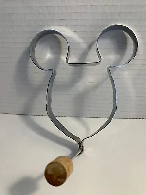 Mickey Mouse Egg And Pancake Ring Mold Metal Wood Handle (used) • $6.99