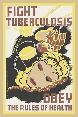 13688.Decor Poster Print.Room Wall Art Design.Tuberculosis Medical Education • $46