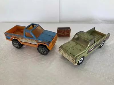 2 Vintage Toy Truck Ute Ertl Gmc + Buddy L Macau • $29