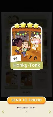 Monopoly Go: Honky-Tonk • $4.36