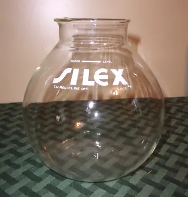 Vintage Silex Double Bubble Vacuum Coffee Maker Corning 34-19 Glass Carafe LX-12 • $12.62