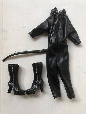 $12.90 • Buy Living Dead Dolls LDD Fashion Victims KITTY OUTFIT Mezco 2003 Boots Jumpsuit