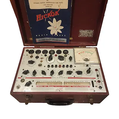 Hickok Model 605 Dynamic Mutual Conductance Tube Tester • $345