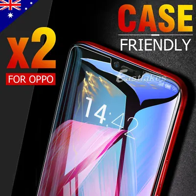 2x Tempered Glass Screen Protector Film Guard For Oppo R17 R15 Pro R11S R11 • $4.85