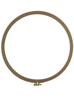 Nurge Premium Beech Wood Gold Clasp Quilting Hoop 10  Inches/25cm Diameter • £12.95